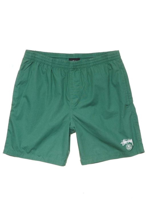 Stussy Mens Basic Stock Beach Shorts Blue - PTLFB4803